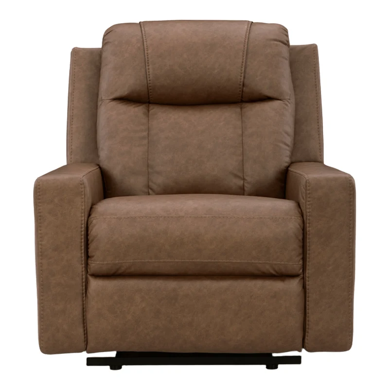 Fauteuil inclinable aspect cuir - Mackmenville