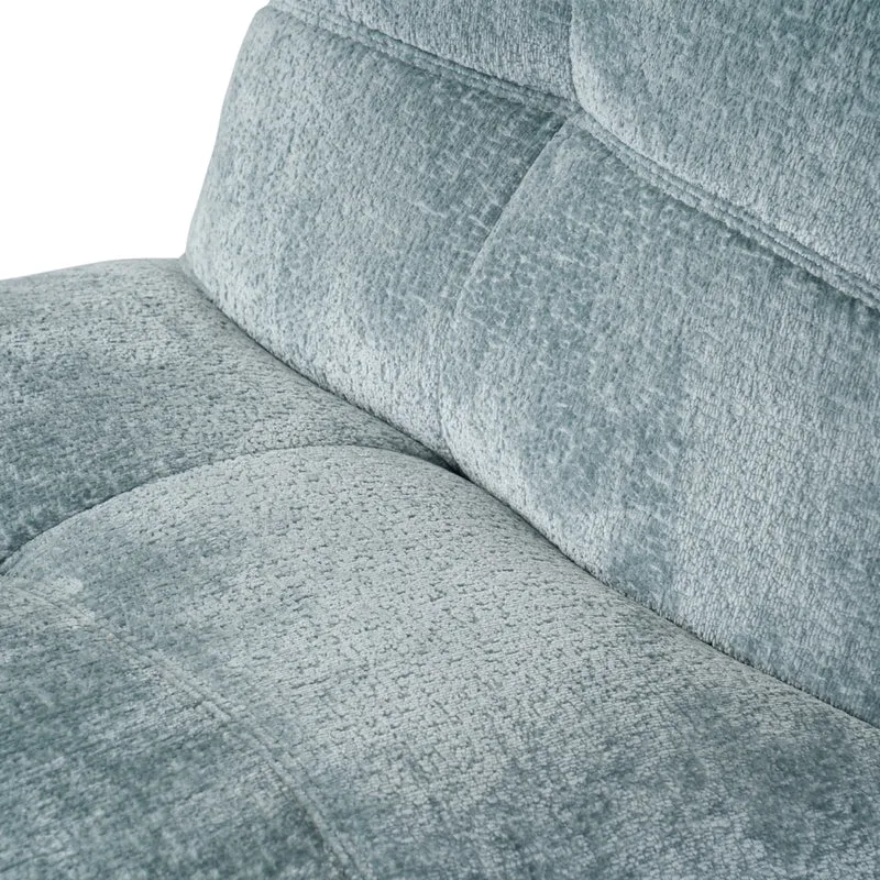 Fauteuil inclinable motorisé en tissu avec support flexible pour téléphone et chargeur sans fil - Burlyton