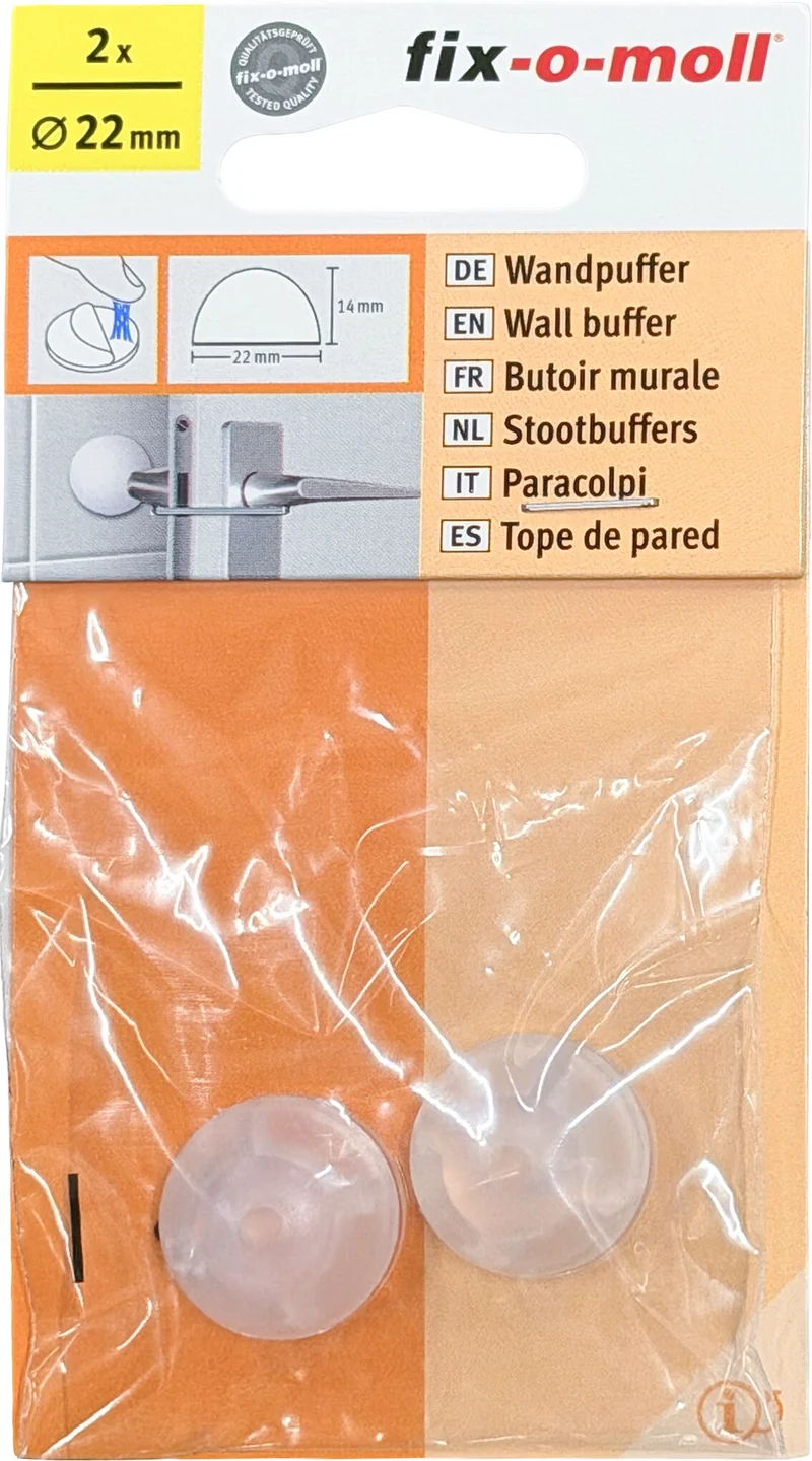 Fix-O-Moll Türpuffer Ø 22 mm 2 x Türpuffer