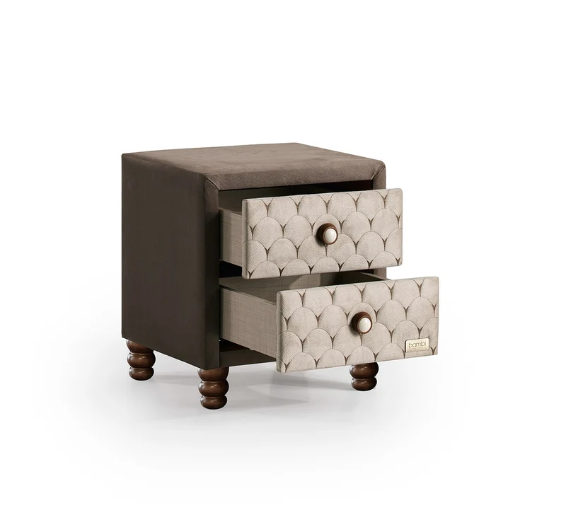 BAMBI - TABLE DE CHEVET BORJEN VERRE