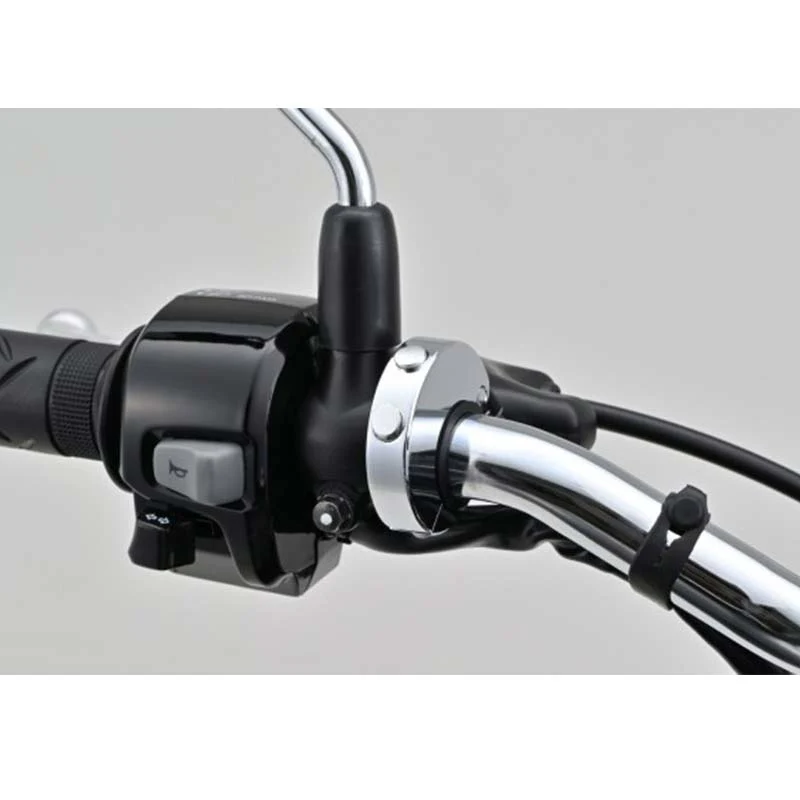 Commodo aluminium CNC 2 boutons pour compteurs Velona | Daytona