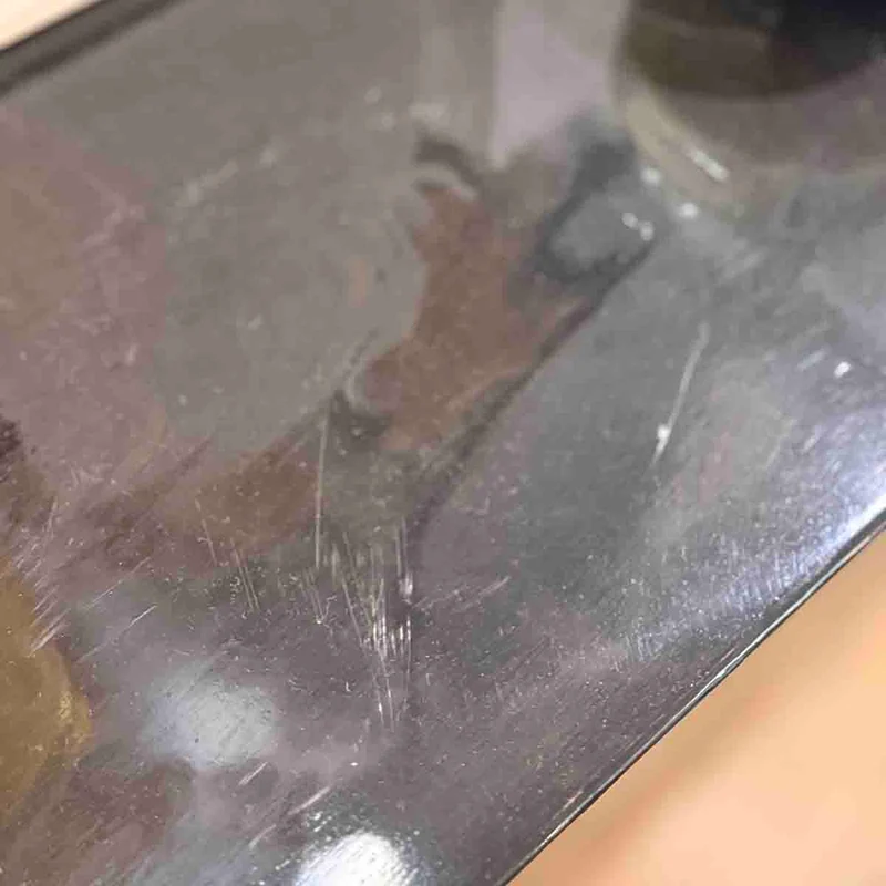 CONSOLE EN BOIS LAQUÉE