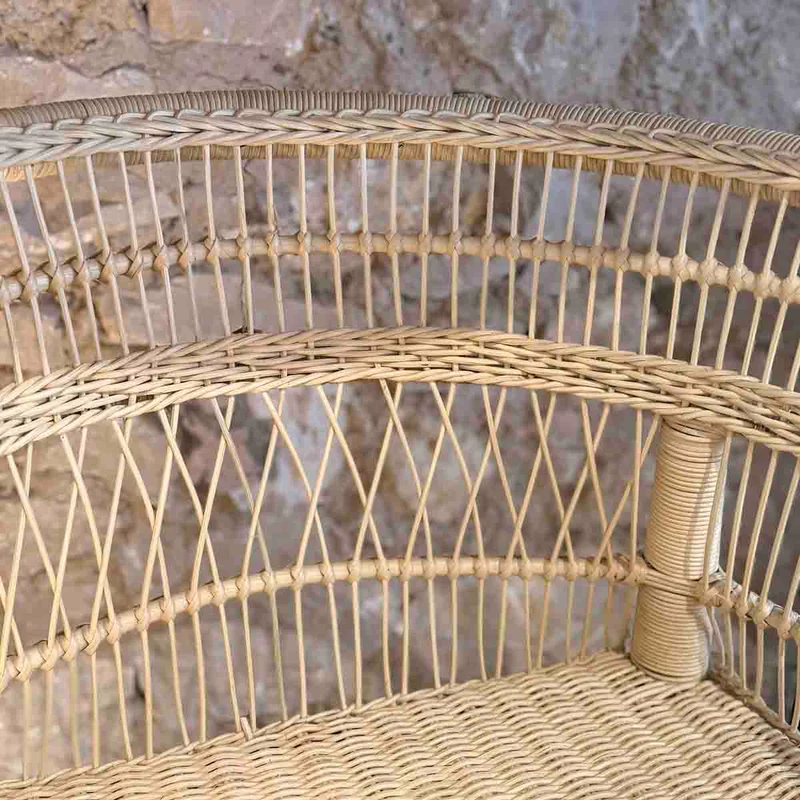FAUTEUIL ROTIN