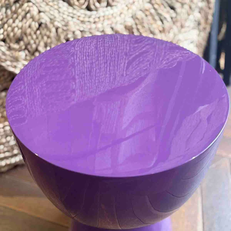 TABOURET TAM TAM VIOLET