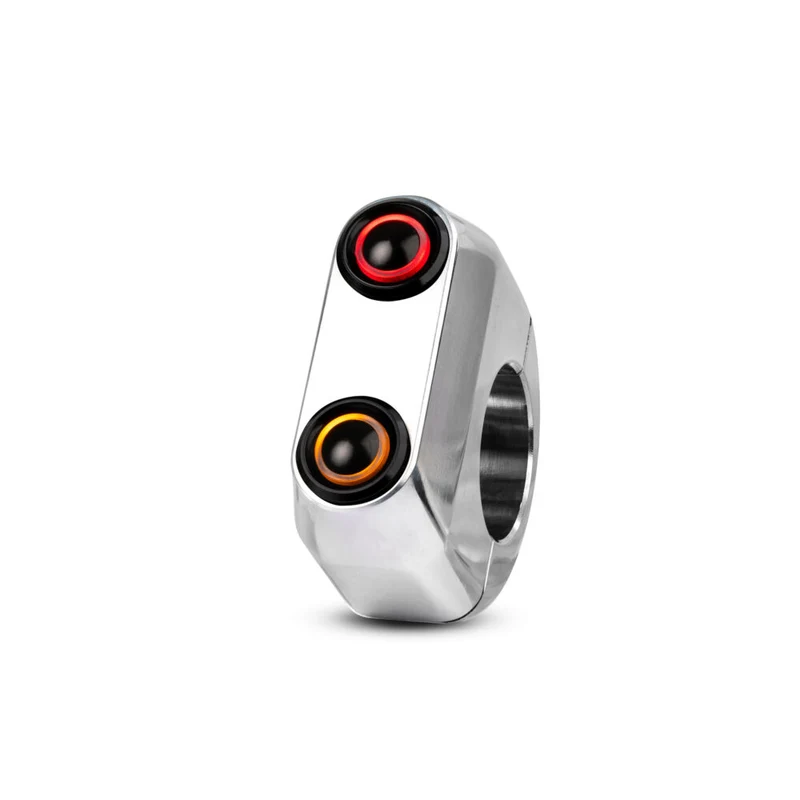 Commodo 2 boutons LED | Rebelmoto