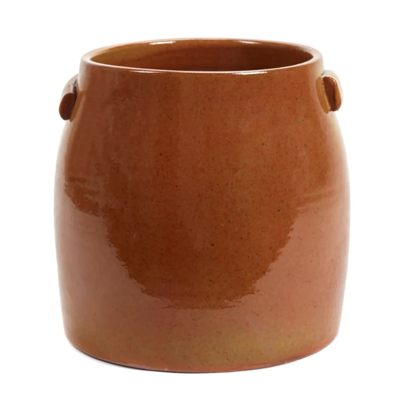 CACHE POT JARS ORANGE