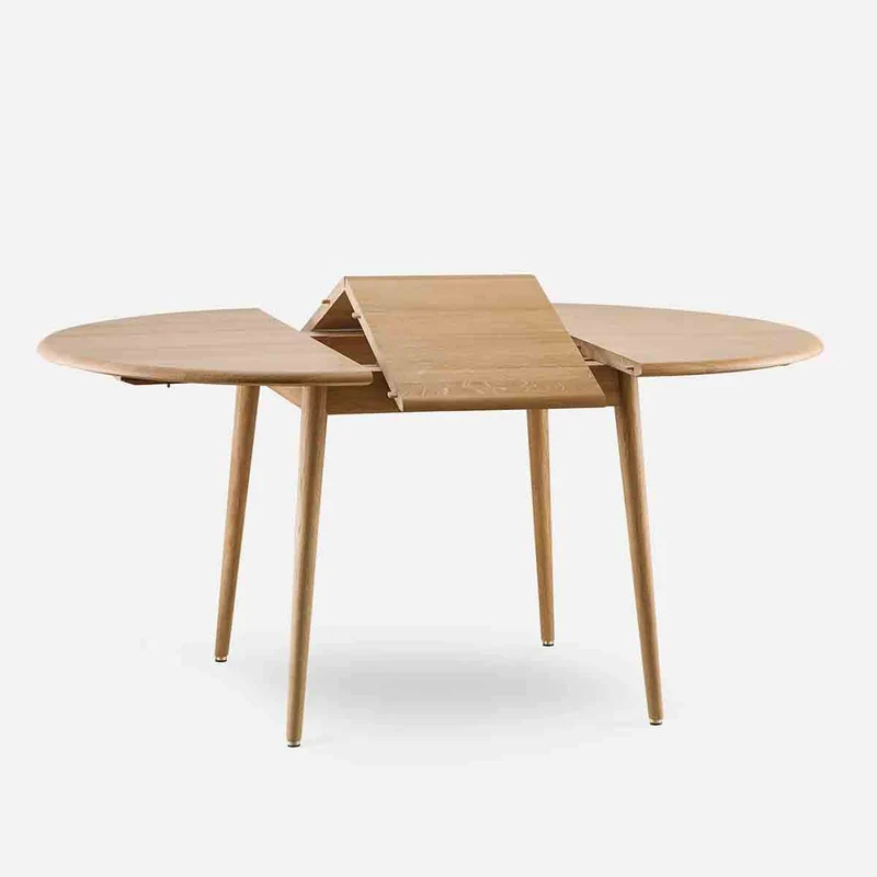 TABLE À MANGER RONDE EXTENSIBLE