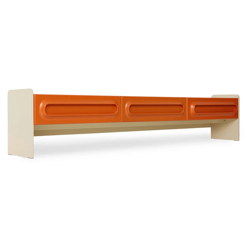 CONSOLE BASSE ORANGE