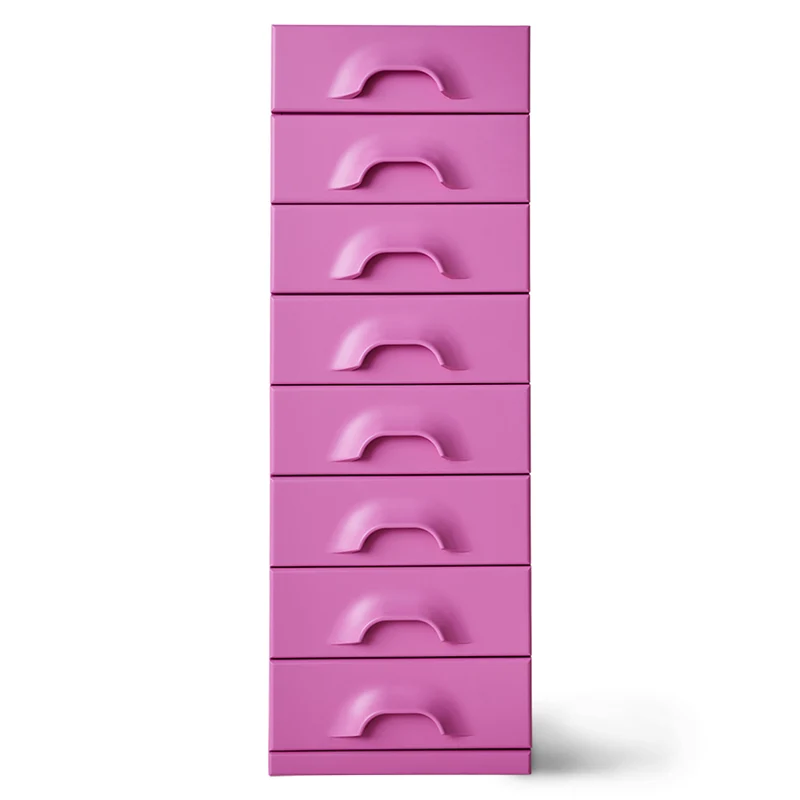 COMMODE ROSE 8 TIROIRS
