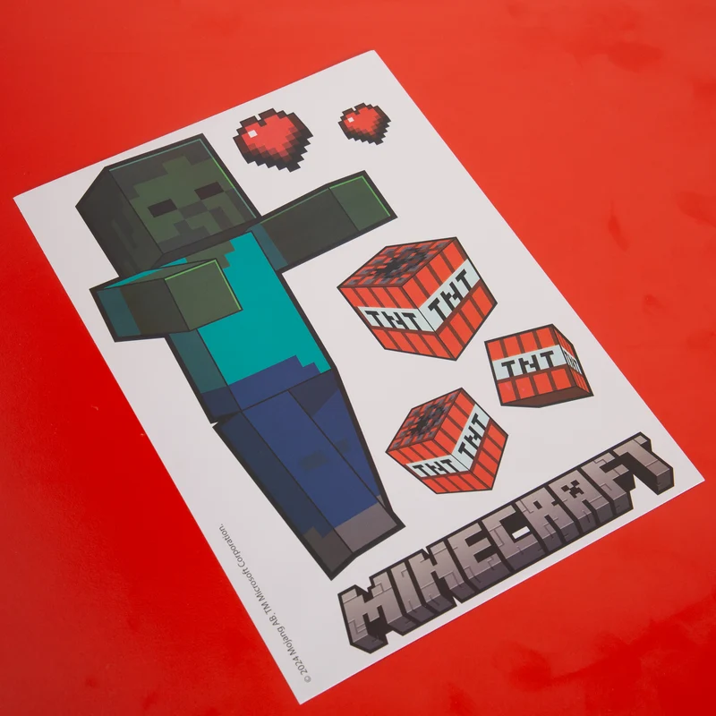 Wandtattoos 'Minecaft' Sticker Minecraft-Charakter - Selbtklebende Vinylfolie