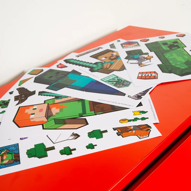 Wandtattoos 'Minecaft' Sticker Minecraft-Charakter - Selbtklebende Vinylfolie