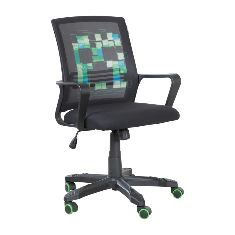 Gamingstuhl 'Minecraft' - Stufenlos höhenverstellbar mit Wippmechanik