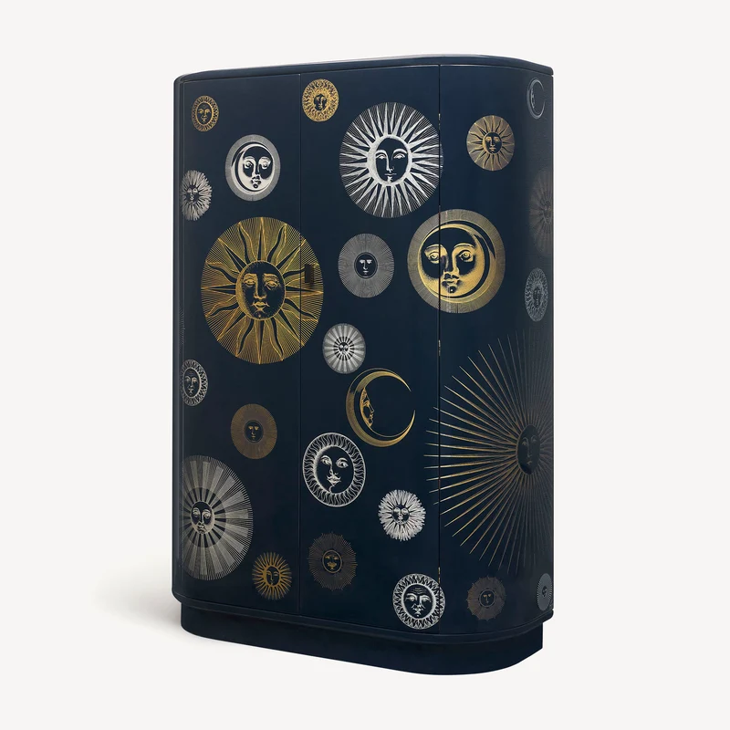 Curved cabinet Soli e Lune