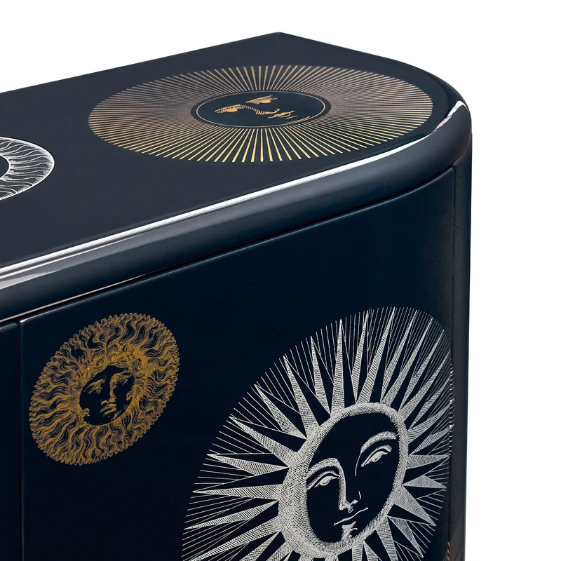Curved cabinet Soli e Lune