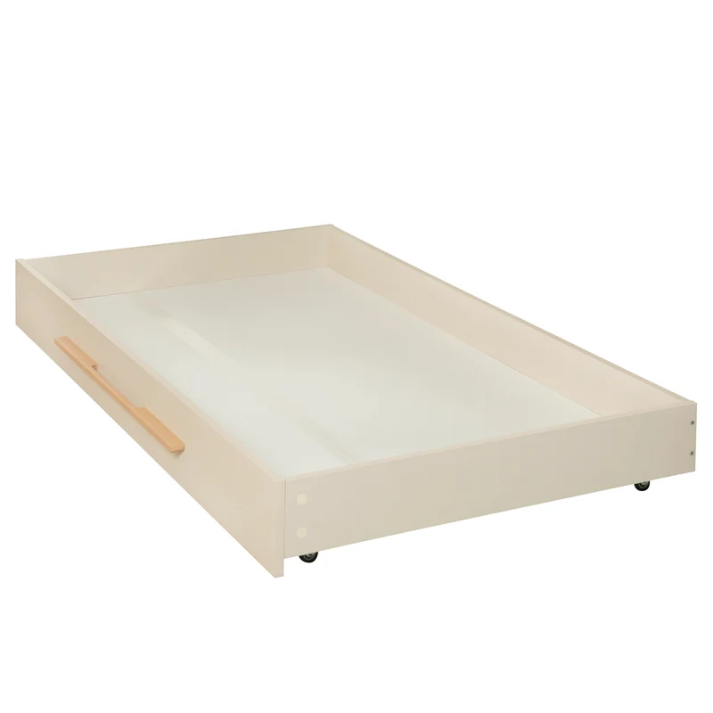 Kinderbett-Set 'Kids' 90 x 200 cm - Serie 'Flexi Grow' - Cashmere / Eichen-Dekor