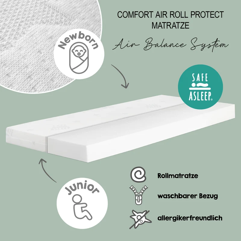 Babybettset 'Savanna Friends' 70 x 140 inkl. kompletter Ausstattung - Naturgrau / Beige
