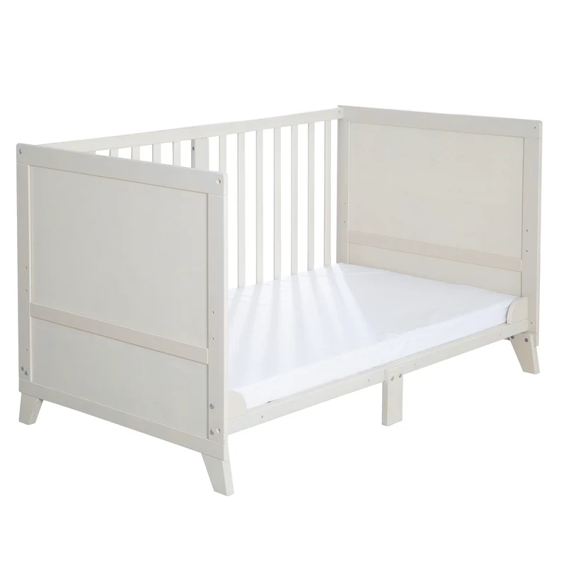 Babybettset 'Savanna Friends' 70 x 140 inkl. kompletter Ausstattung - Naturgrau / Beige
