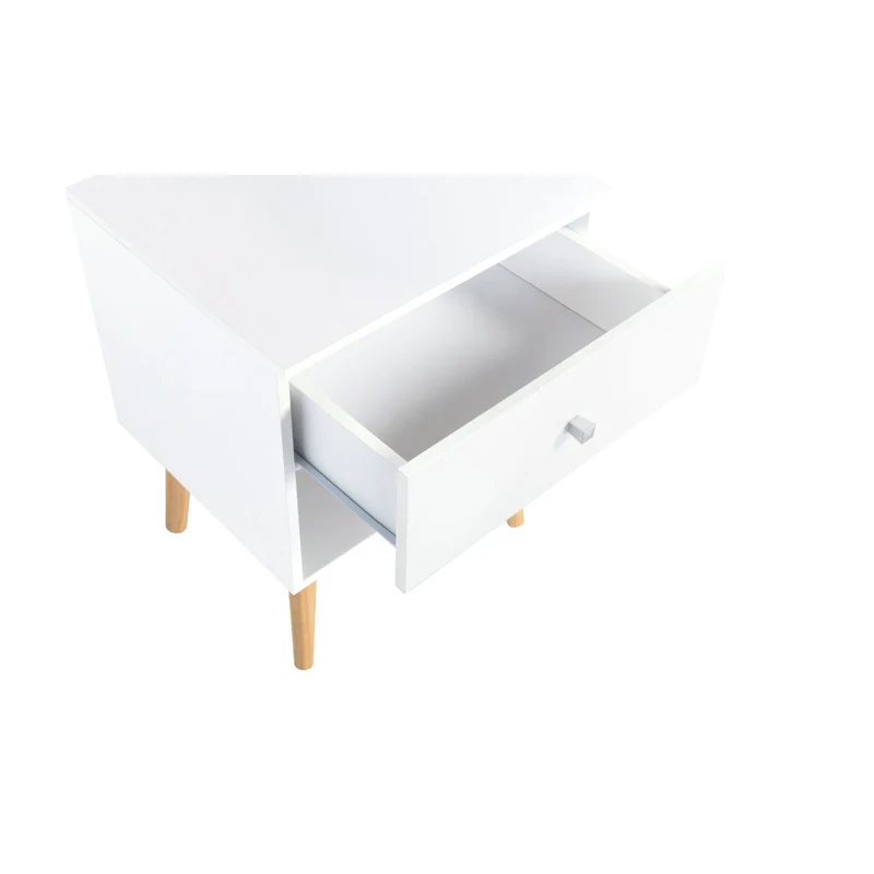 Tables de chevet Emmie 1 tiroir - lot de 2