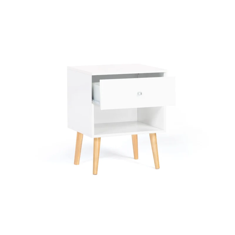 Tables de chevet Emmie 1 tiroir - lot de 2