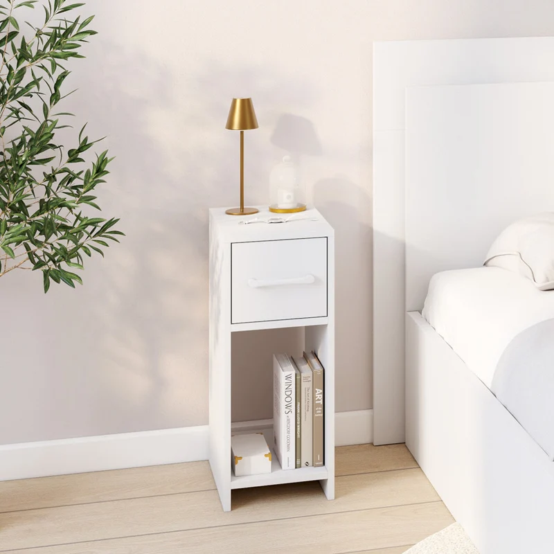 Tables de chevet Uma 1 tiroir - lot de 2