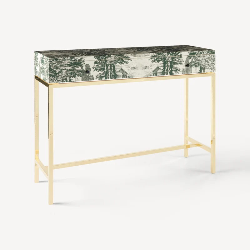 Console with drawer Giardino Settecentesco
