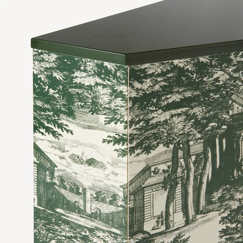 Small cabinet polyhedric Giardino Settecentesco
