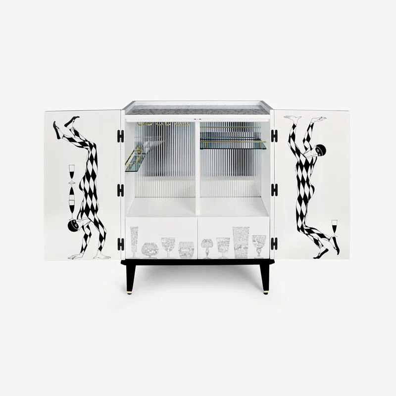Cabinet Bar Palladiana e Arlecchini