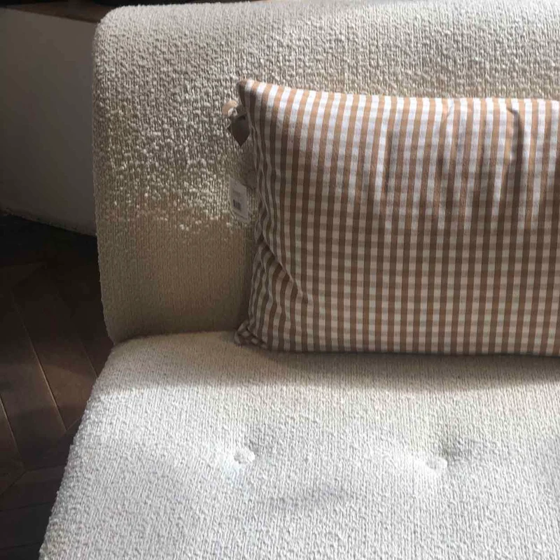 CANAPÉ BOUCLETTE VINT BLANC