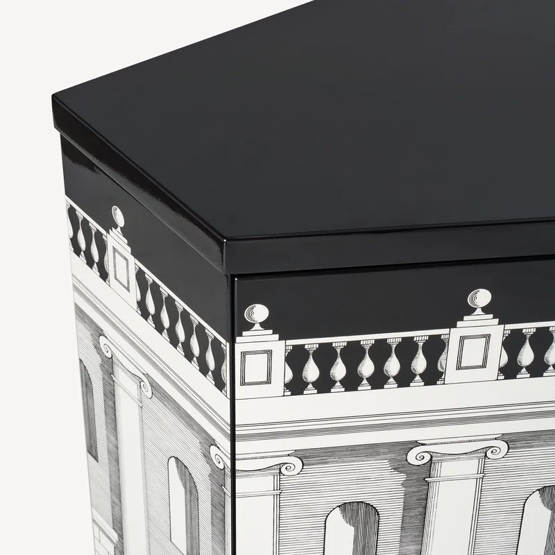 Small cabinet polyhedric Casa con Colonne