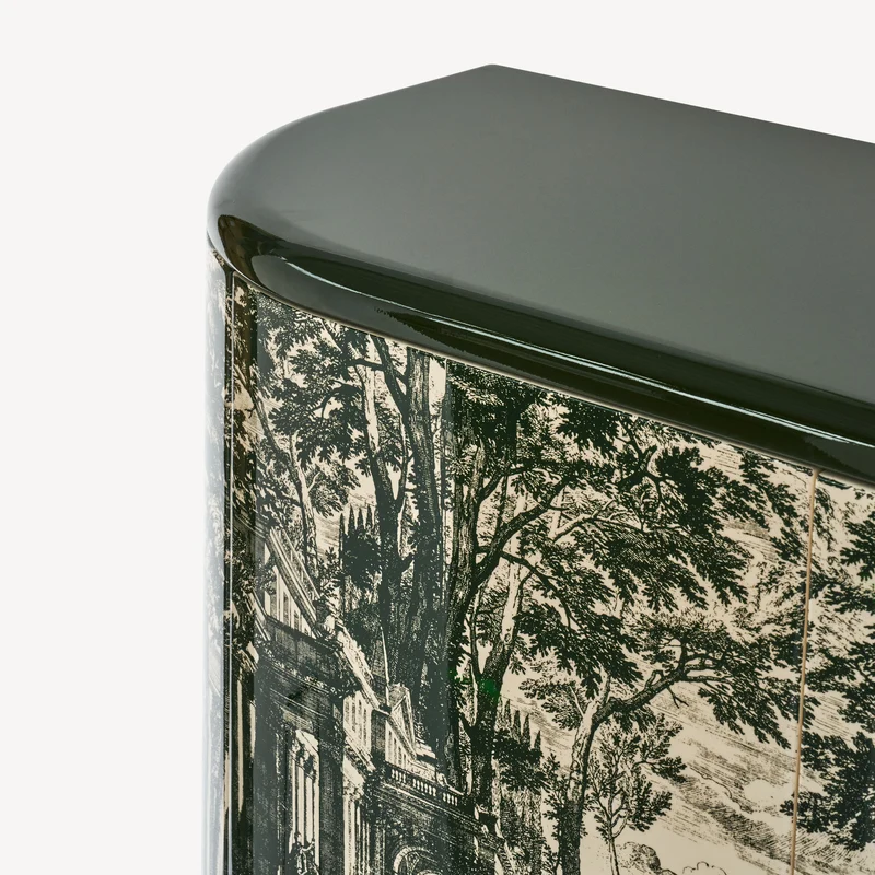 Curved cabinet Giardino Settecentesco