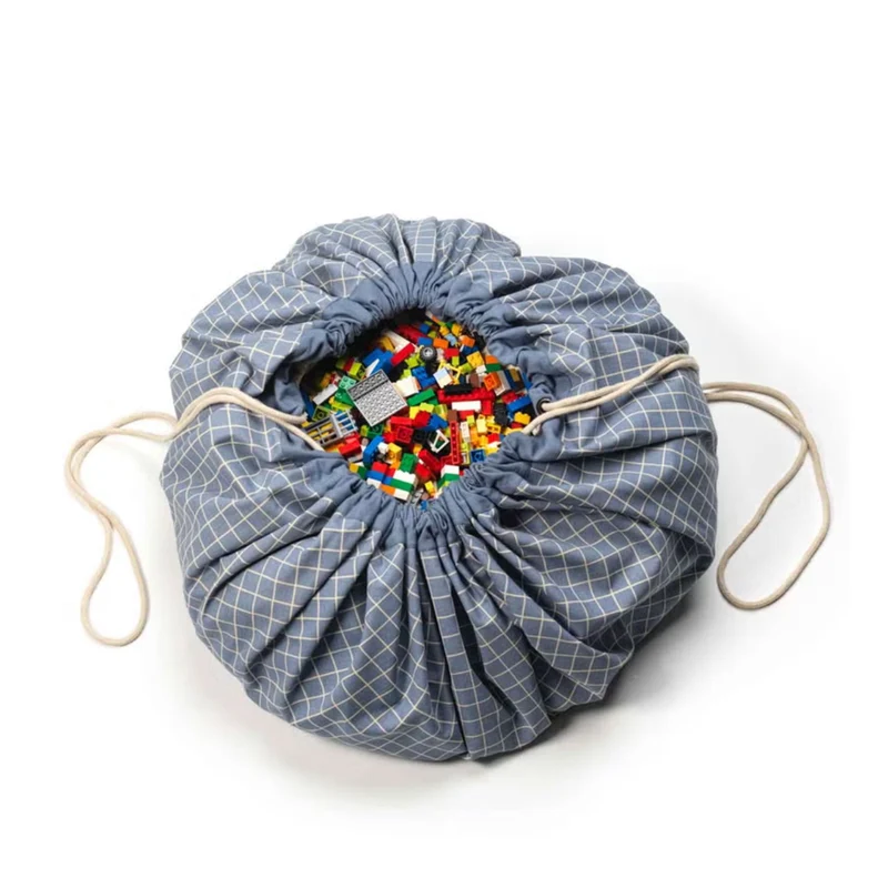 Tapis de jeu et Sac de Rangement - Bleu