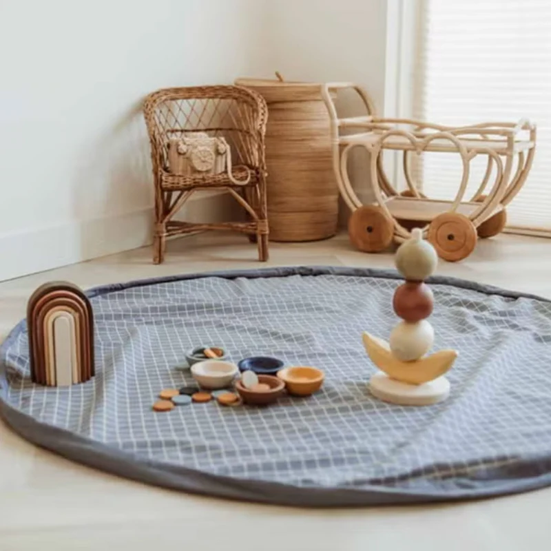 Tapis de jeu et Sac de Rangement - Bleu