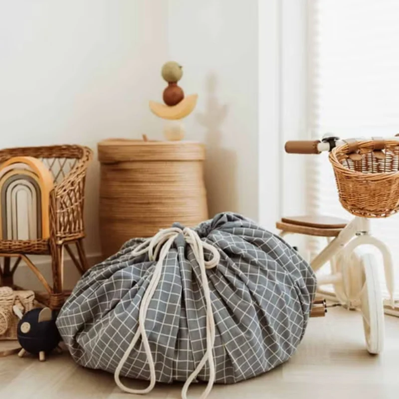 Tapis de jeu et Sac de Rangement - Bleu