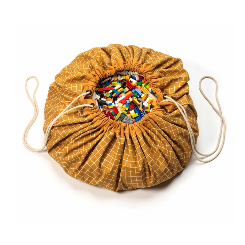 Tapis de jeu et Sac de Rangement - Moutarde