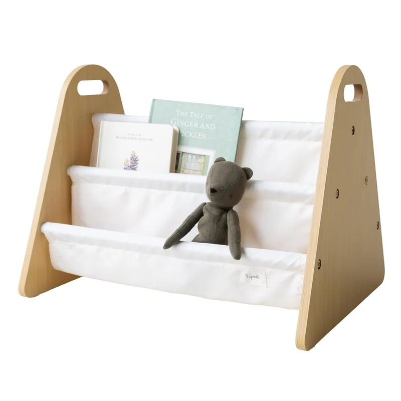 Étagère à Livres Portative - Beige