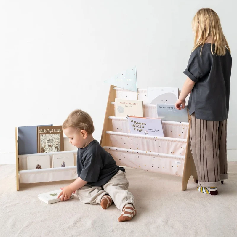 Étagère à Livres Portative - Beige