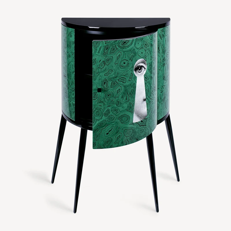 Console Serratura su Malachite