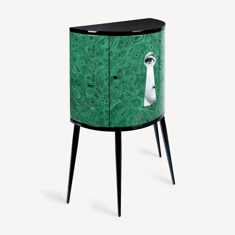 Console Serratura su Malachite