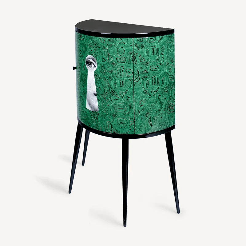 Console Serratura su Malachite