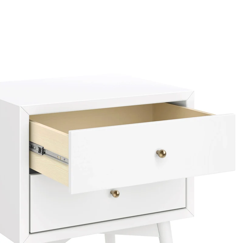Table de nuit Palma - Blanc