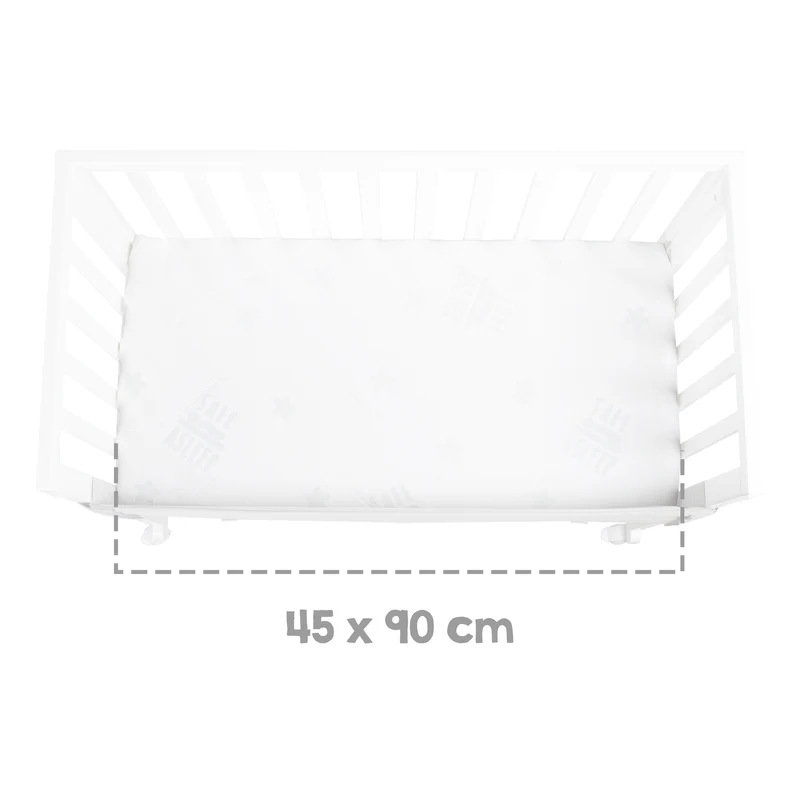 Stuben- & Beistellbett safe asleep® 3 in 1 - 45 x 90 cm inkl. Zubehör & Mesh-Barriere