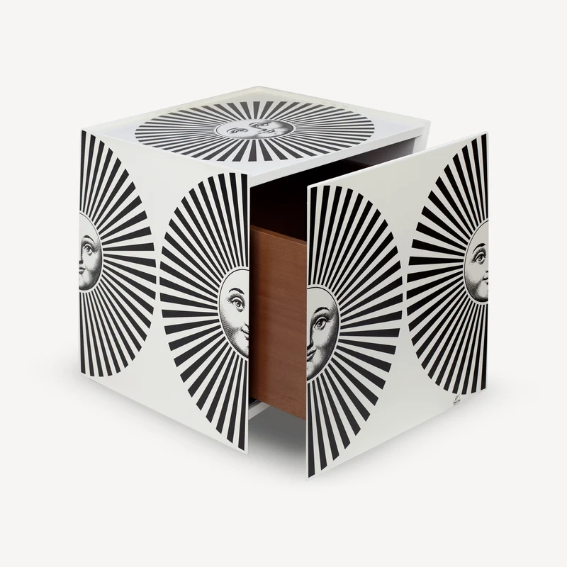Cube with drawer Sole Raggiante