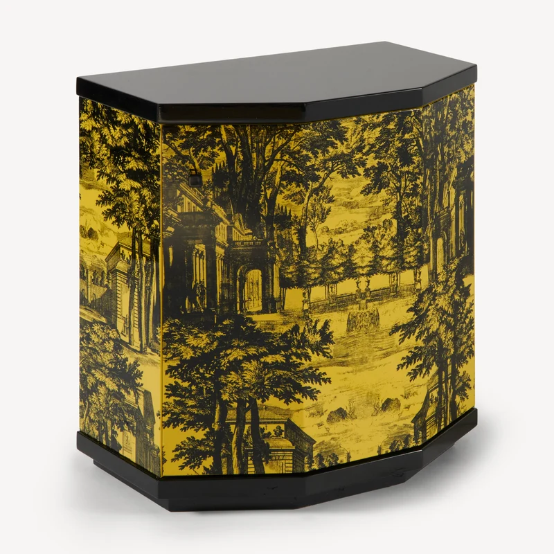 Night stand polyhedric Giardino Settecentesco