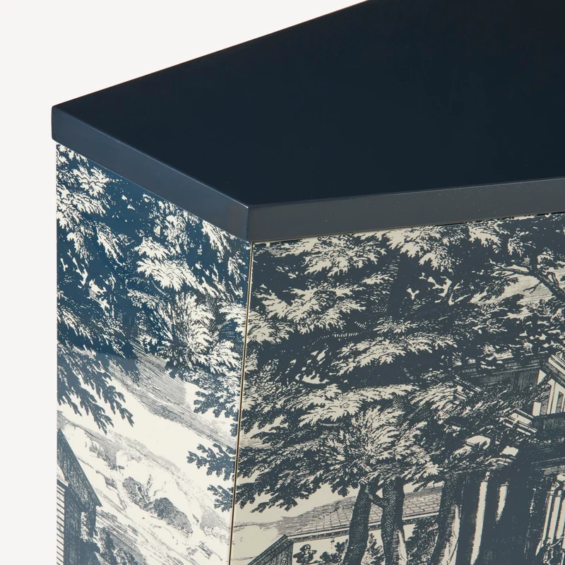 Small cabinet polyhedric Giardino Settecentesco