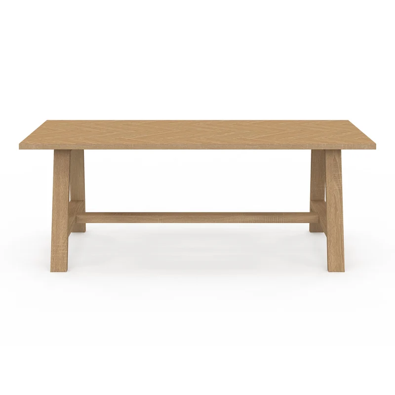 Table basse Gustave effet chevron L110cm