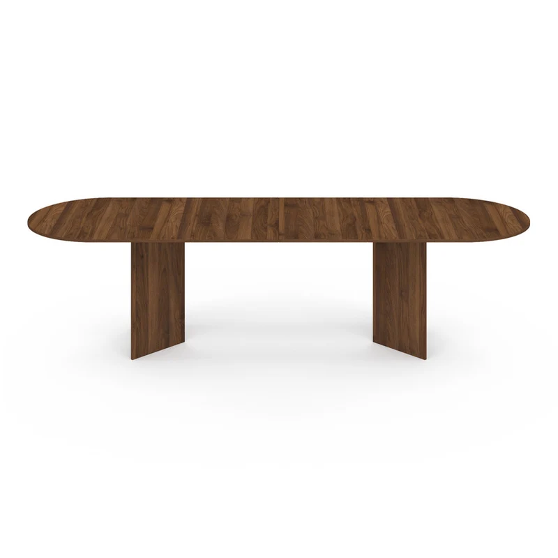 Table à manger extensible Gabin 200-300cm effet noyer
