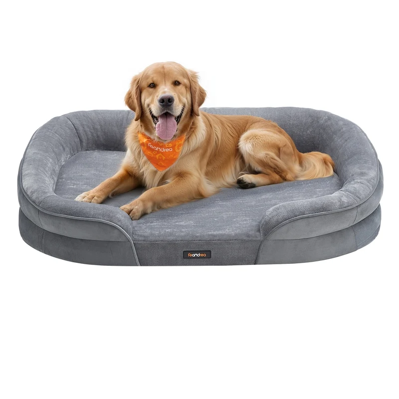 Cama para Perros Grandes Funda Extraíble y Lavable