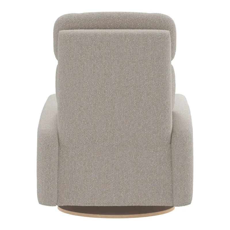 Grand Fauteuil Berçant Inclinable Pivotant Hailey avec Mécanisme Électrique - Beyond Sheep Vanilla