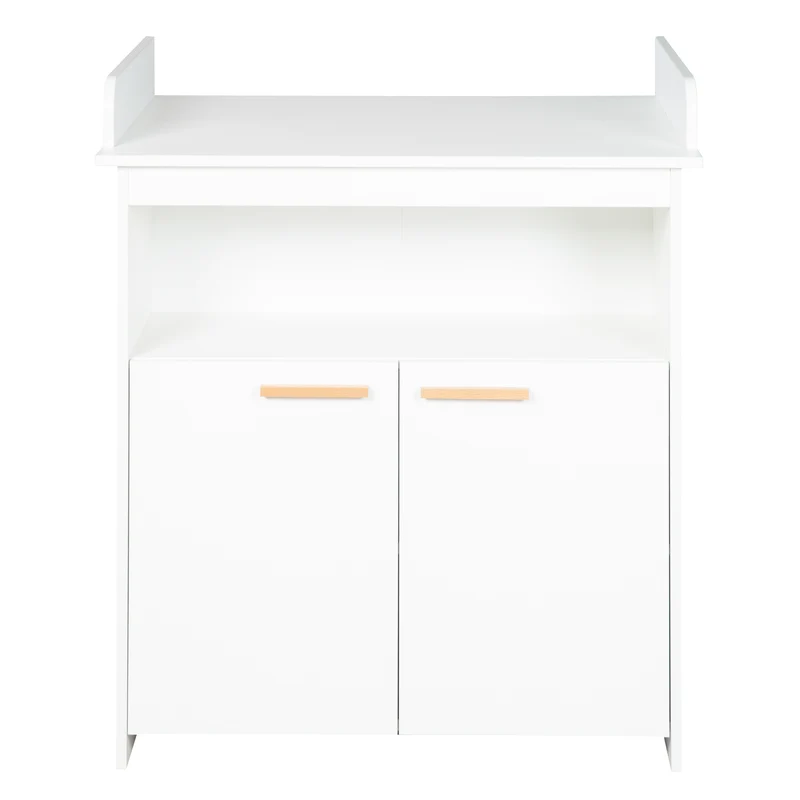 Wickelkommode 'Anton' inkl. Wickelansatz, mit 2 Türen & 1 Fach, Wickelhöhe 90 cm