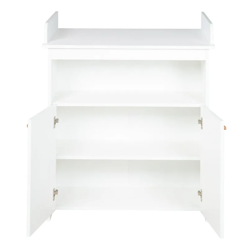 Wickelkommode 'Anton' inkl. Wickelansatz, mit 2 Türen & 1 Fach, Wickelhöhe 90 cm